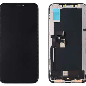 TW INCELL LCD ILCD-016 για iPhone ΧS, camera-sensor ring, earmesh, μαύρη