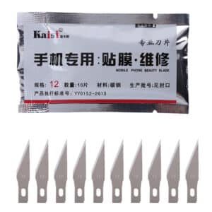 KAISI ανταλλακτικές λεπίδες για κοπίδι KAI-CSB12, 20mm, 10τμχ