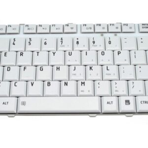 Πληκτρολόγιο για Toshiba Satellite A200/A205/A210 Series, US, λευκό