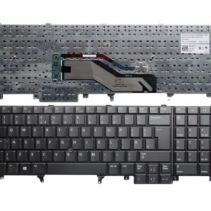Πληκτρολόγιο για Dell Latitude E5520/E5530/Precision M4600/M6600, μαύρο