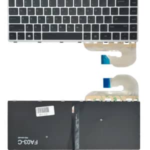 Πληκτρολόγιο για HP EliteBook 840 G5 KEY-114 με backlight, ασημί