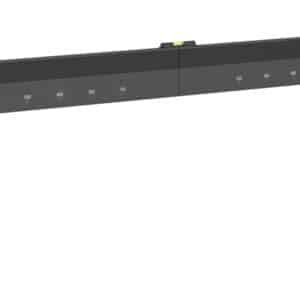 BRATECK επιτοίχια βάση τηλεόρασης LED-1948, 43-100", έως 75kg, ultra slim, fixed