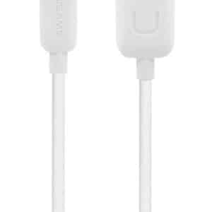 USAMS καλώδιο Micro USB σε USB US-SJ098, 10.5W, 1m, λευκό