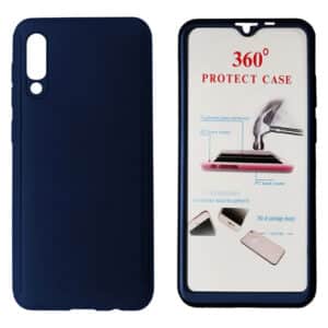 POWERTECH Θήκη Body 360° με Tempered Glass για Xiaomi Mi 9, μπλε