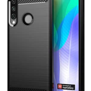 POWERTECH Θήκη Carbon Flex MOB-1524, Huawei Y6p, μαύρη
