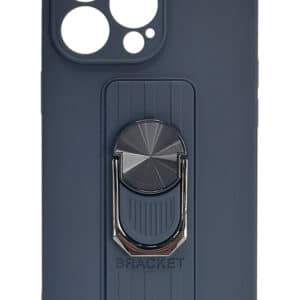 POWERTECH θήκη Ring MOB-1679 για iPhone 13 Pro, μπλε