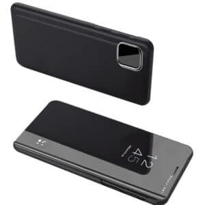 POWERTECH θήκη Clear view MOB-1706 για Xiaomi Mi 11, μαύρη