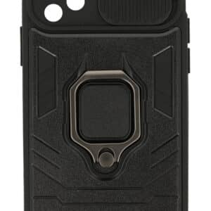 POWERTECH Θήκη Ring Lens MOB-1751 για Samsung A73 5G, μαύρη