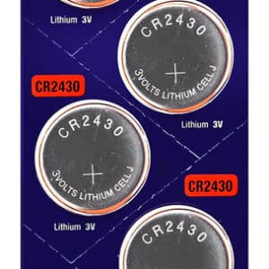MURATA Μπαταρία λιθίου CR2430, 3V, 5τμχ