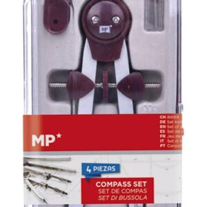 MP σετ διαβήτη PA125, 4τμχ, μεταλλικός