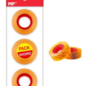 MP κολλητική ταινία Transparent PA507-02, 18mm, 33m, διάφανη, 3τμχ