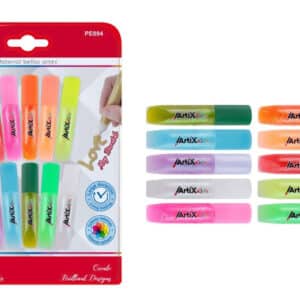 ARTIXKIDS σετ χρωματιστές κόλλες με glitter PE894, 10τμχ