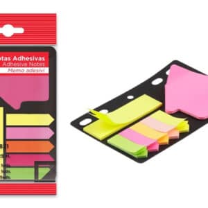 MP αυτοκόλλητα χαρτάκια σημειώσεων PN821 75x75mm, 7x 25τμχ, χρωματιστά