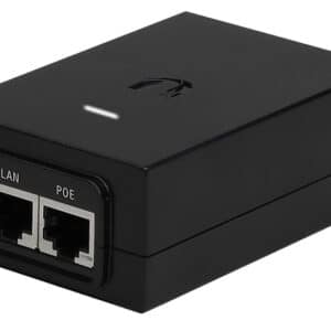 UBIQUITI Gigabit PoE adapter POE-48-24W-G με power cable, 48VDC, 24W