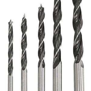 MEGA σετ τρυπάνια για ξύλο 26205, 4-10mm, 5τμχ