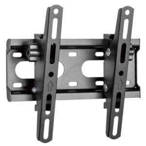 POWERTECH επιτοίχια βάση τηλεόρασης PT-1126, 23-43", έως 45kg, ρυθμιζόμενη κλίση