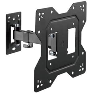 POWERTECH επιτοίχια βάση τηλεόρασης PT-1128, 23-43", έως 30kg, full motion