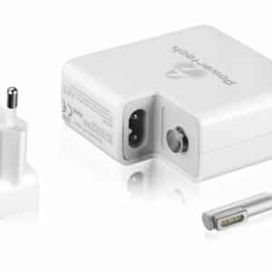 POWERTECH φορτιστής laptop PT-288 για Apple, 60W, 16.5V/3.65A, λευκός