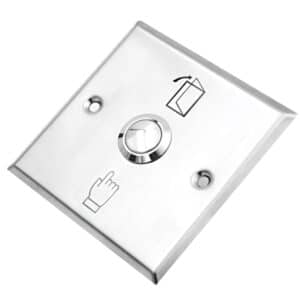 SECUKEY Χωνευτό μπουτόν SCK-CBUTTON2, 3Α, ασημί