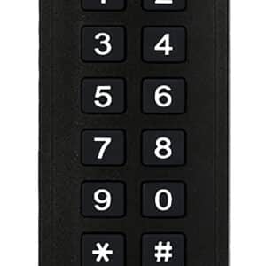 SECUKEY αυτόνομο αδιάβροχο πληκτρολόγιο πρόσβασης SCK-K2-EM, 125KHz