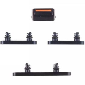 Ανταλλακτικά πλαϊνά πλήκτρα SPIP13PM-0010 για iPhone 13 Pro Max, μαύρα