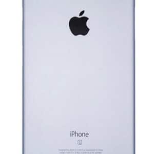 Κάλυμμα μπαταρίας για iPhone 6, ασημί
