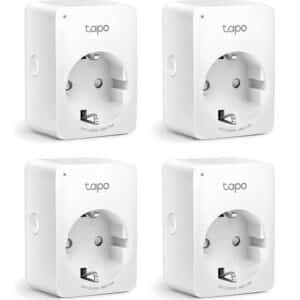 TP-LINK smart αντάπτορας ρεύματος TAPO-P100, Wi-Fi, ΒΤ, 4τμχ, Ver. 1.0