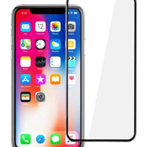 POWERTECH Tempered Glass 5D Full Glue για iPhone XS Max, Black