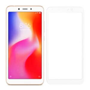 POWERTECH Tempered Glass 5D Full Glue για Xiaomi Redmi 6/6A, White