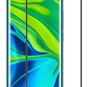 POWERTECH Tempered Glass 3D, Full Glue, Xiaomi Mi Note 10/10 Pro, μαύρο