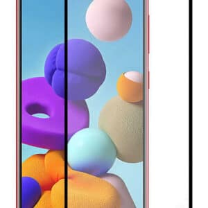 POWERTECH Tempered Glass 5D, full glue, για Samsung A21s & A21, μαύρο