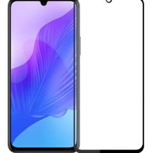 POWERTECH Tempered Glass 5D, full glue, Huawei Enjoy 20 5G, μαύρο