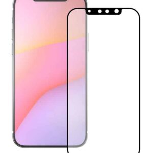 POWERTECH tempered glass 5D TGC-0516, iPhone 13 Mini, full glue, μαύρο