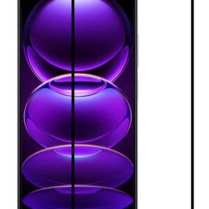 POWERTECH tempered glass 5D, Xiaomi Redmi Note 12 Pro/5G/Pro plus, μαύρο