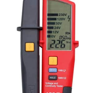 UNI-T μετρητής τάσης AC/DC UT18D, αδιάβροχος IP65, 12V έως 690V