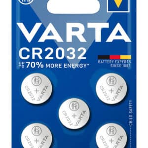 VARTA μπαταρία λιθίου CR2032, 3V, 5τμχ