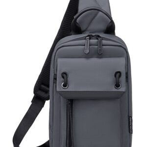 ARCTIC HUNTER τσάντα Crossbody XB00526 με θήκη tablet, 3L, γκρι