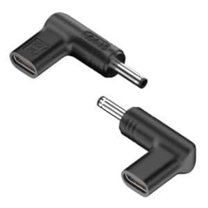 POWERTECH αντάπτορας τροφοδοσίας laptop YX-15, USB-C σε Asus 4x1.35mm, μαύρος