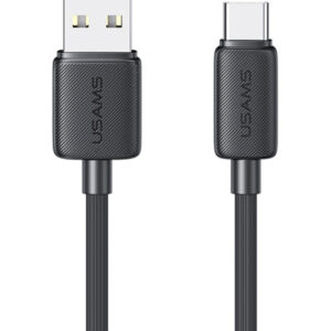 USAMS καλώδιο USB-C σε USB US-SJ688, 3A, 480Mbps, 1m, μαύρο