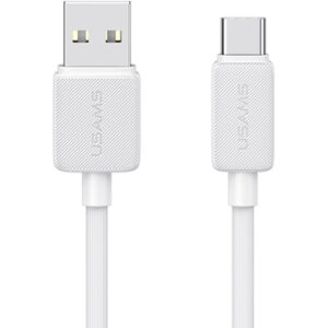 USAMS καλώδιο USB-C σε USB US-SJ688, 3A, 480Mbps, 1m, λευκό