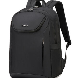 CHANTRIA γυναικεία τσάντα πλάτης CB00638 με θήκη laptop 15.6", 20.2L, μαύρη