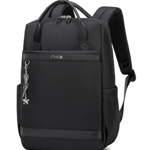CHANTRIA γυναικεία τσάντα πλάτης CB00639 με θήκη laptop 14", 12.5L, μαύρη