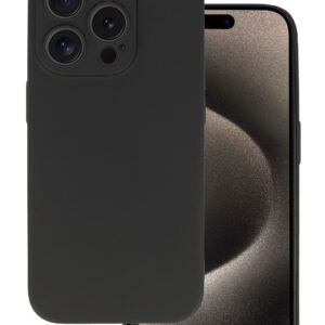POWERTECH θήκη MATT MOB-1969 για iPhone 16 Pro, μαύρη