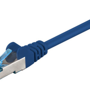 GOOBAY καλώδιο δικτύου 93656, CAT 6A S/FTP, 500 MHz, Copper, 0.5m, μπλε