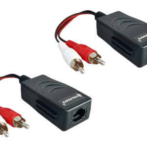 FOLKSAFE audio extender FS-2001AA μέσω καλωδίου RJ45, RCA σε RCA, έως 1000m