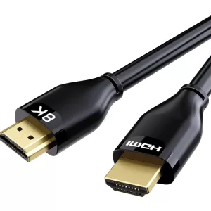 CABLETIME καλώδιο HDMI 2.1 CT-HM8K με Ethernet, 8K/60Hz, 48 Gbps, 1m, μαύρο