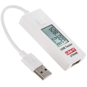 UNI-T USB συσκευή ελέγχου καλωδιώσεων UT658B, με οθόνη