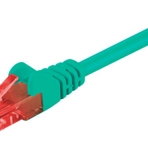 GOOBAY καλώδιο δικτύου 68400, CAT 6 U/UTP, CCA, 250MHz, 2m, πράσινο