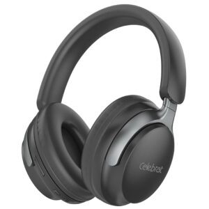 CELEBRAT headphones A40, ασύρματα & ενσύρματα, 40mm, 250mAh, μαύρα