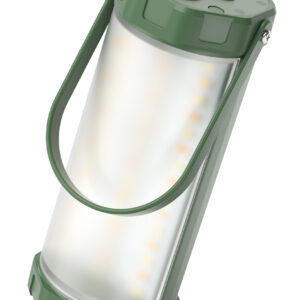 GLOCUSENT LED φανάρι GLCSNTCL001G, επαναφορτιζόμενο, έως 1200lm, IP68, πράσινο